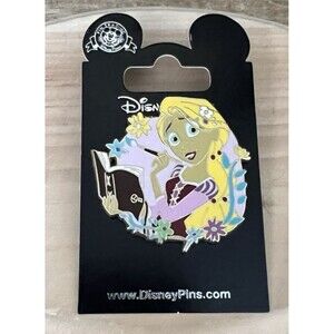 Disney Parks Rapunzel Painting Tangled The Series Pin 2017 #122873 On Card